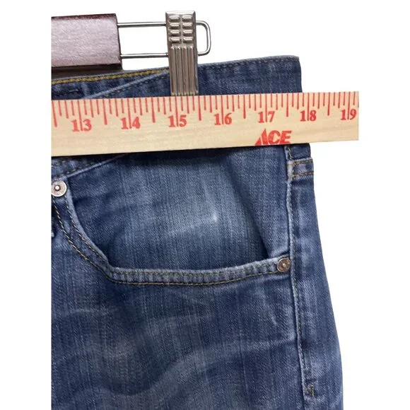 AG Adriano Goldschmied Protoge Men's Jeans Straight Leg Denim Size 36 Distressed - Picture 7 of 9